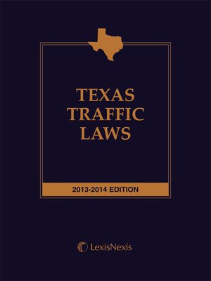cover image of Texas Traffic Laws